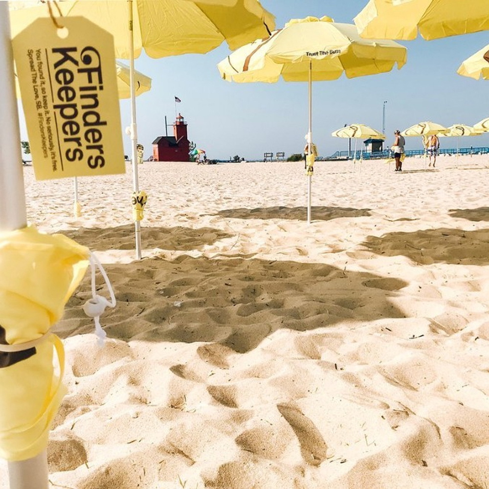 2026 Sun Bum Bumbrella Beach Parasol SB323278 - Yellow